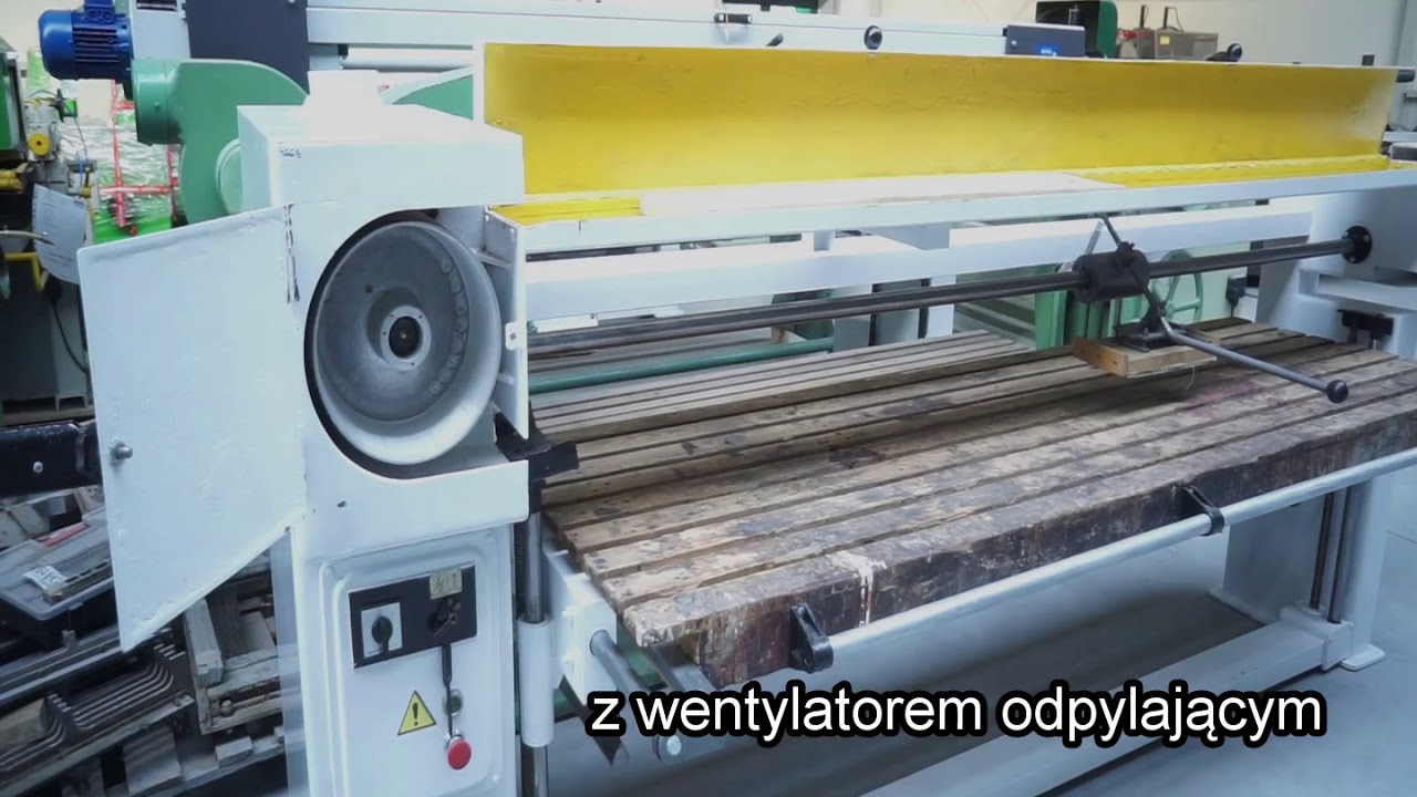 Szlifierka długotaśmowa SAFO DZJA 260 * MAR-MASZ maszyny stolarskie