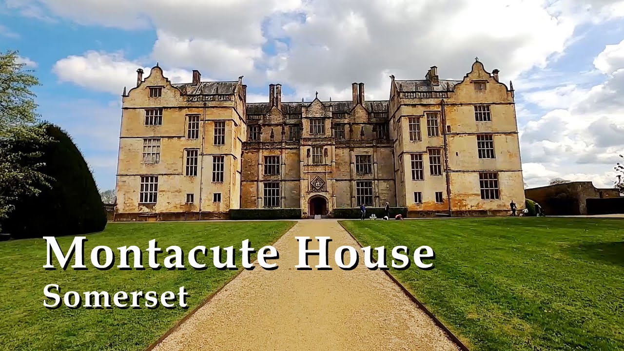 Montacute House Elizabethen Manor and Walled Garden in Somerset