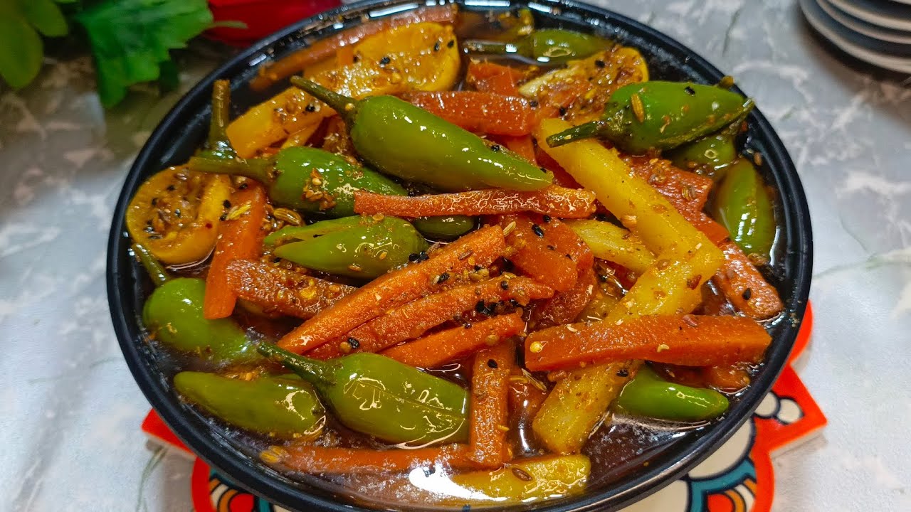 The Best Instant Mix Achar Recipe (5 Minutes)|Gajar Moli Achar|Food edge #mixachar #instant #recipe
