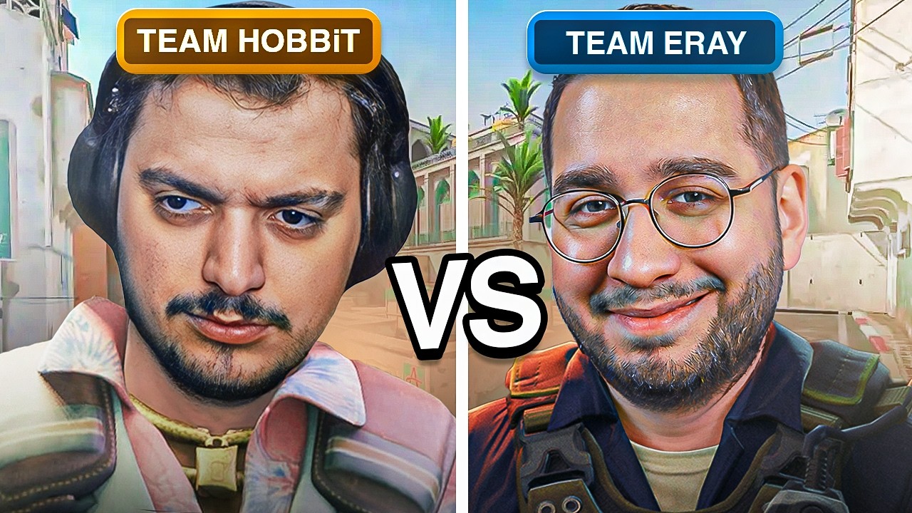 TEAM ERAY VS TEAM HOBBİTEMO! KIRAN KIRANA MÜCADELE! | COUNTER STRIKE 2 @erayozkenar