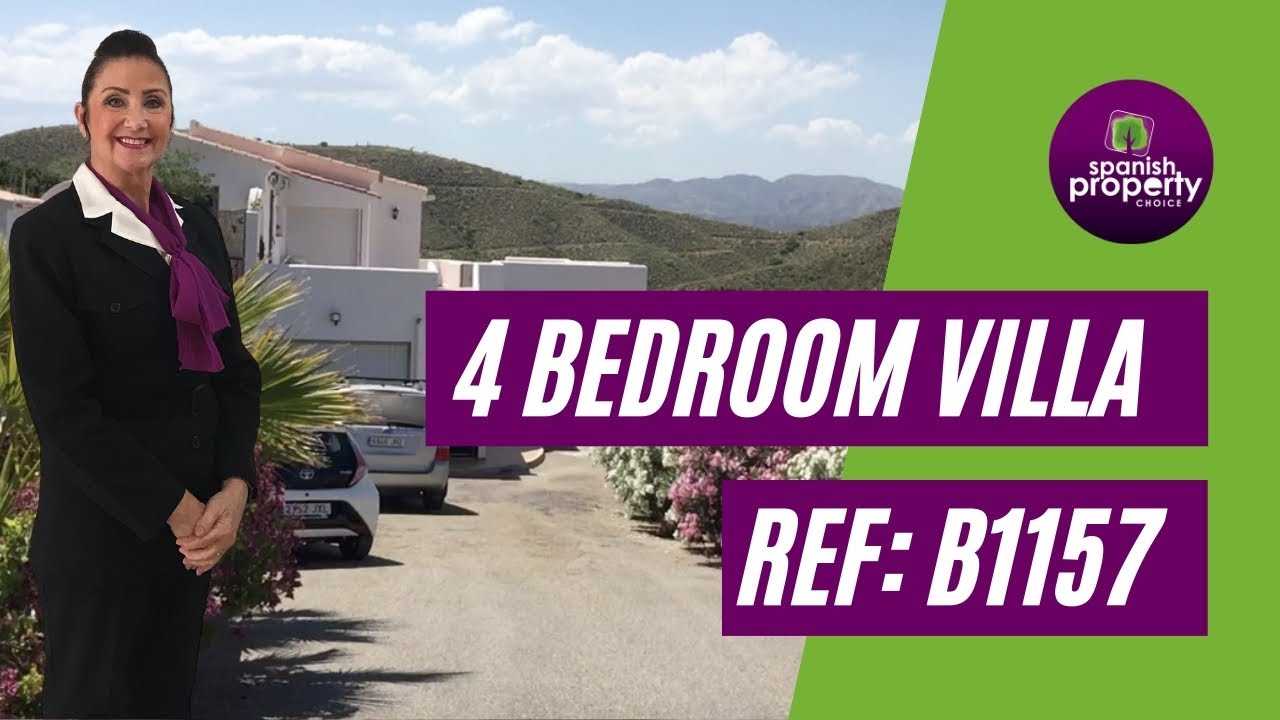 Spanish Property Choice Video Property Tour - Villa B1157 Turre, Almeria, Spain. 299,000€