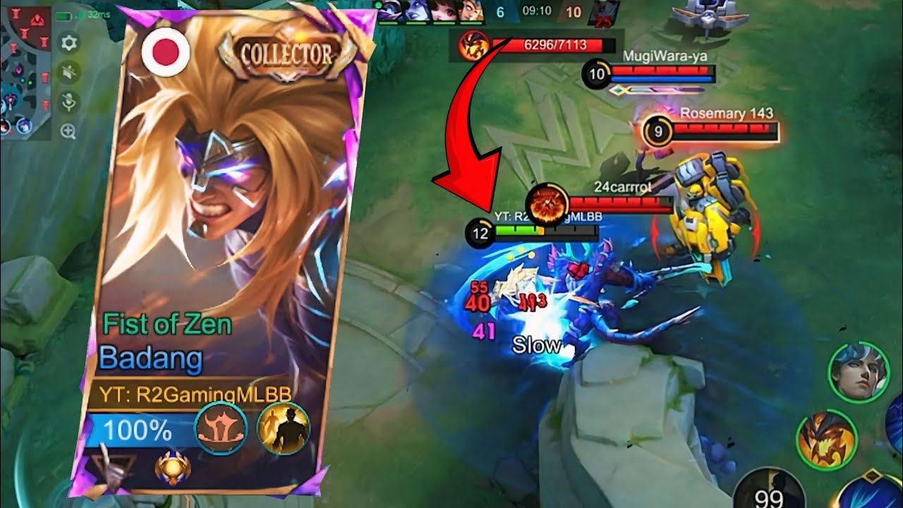 When they gank badang early game epic comeback 💪| Badangpet best build and emblem 2026 🔥