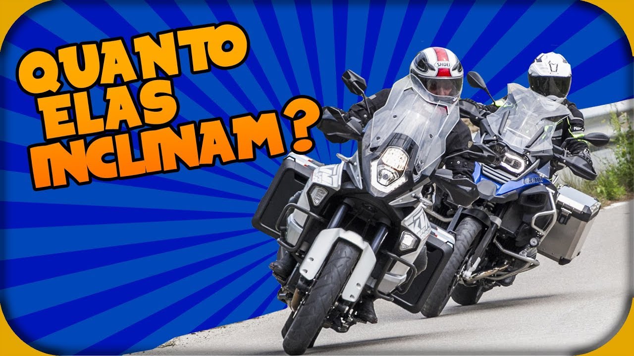 O quanto a MOTO pode Inclinar nas CURVAS antes de perder Aderência?