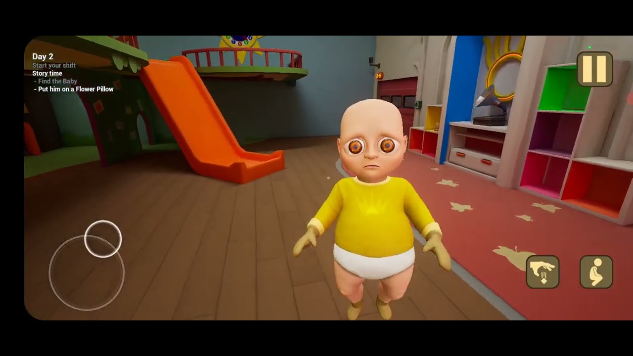 Today I play baby in yellow but because of glitch I can t complete