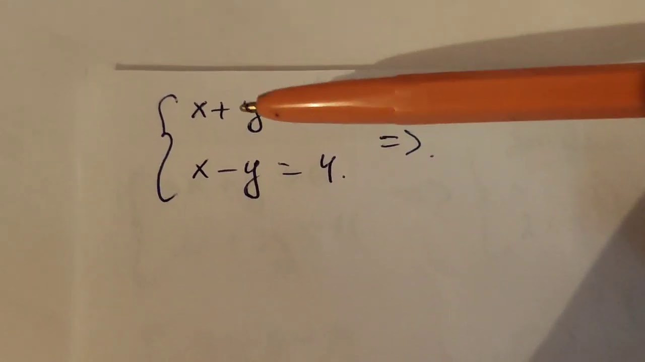 7 ci sinif.İkidəyişənli xətti tənliklər.(2-ci hissə)