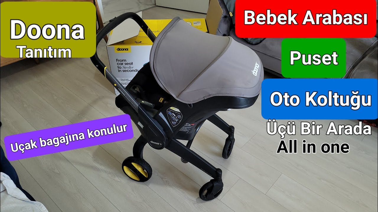 doona - Bebek Arabası | Puset | Oto Koltuğu | Üçü Bir Arada | All in one