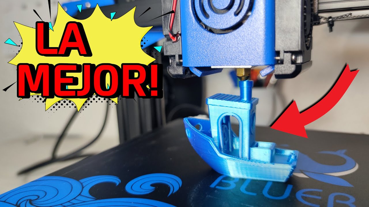 💥Mejor que ENDER y ARTILLERY! - Bluer V2 la mejor impresora 3D BARATA
