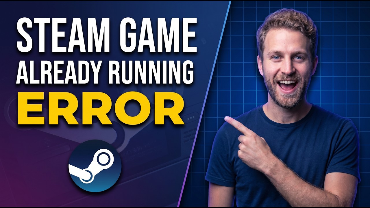 Steam Game Already Running Error (Easy Fix Guide)