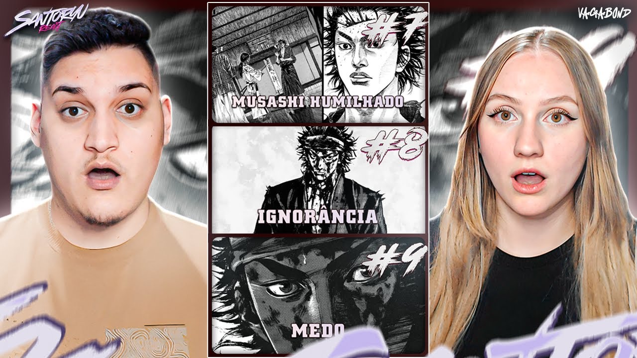 3 EM 1 - VAGABOND - CAP 07, CAP 08 & CAP 09 - NARRAÇÃO IMERSIVA - REACT EM CASAL