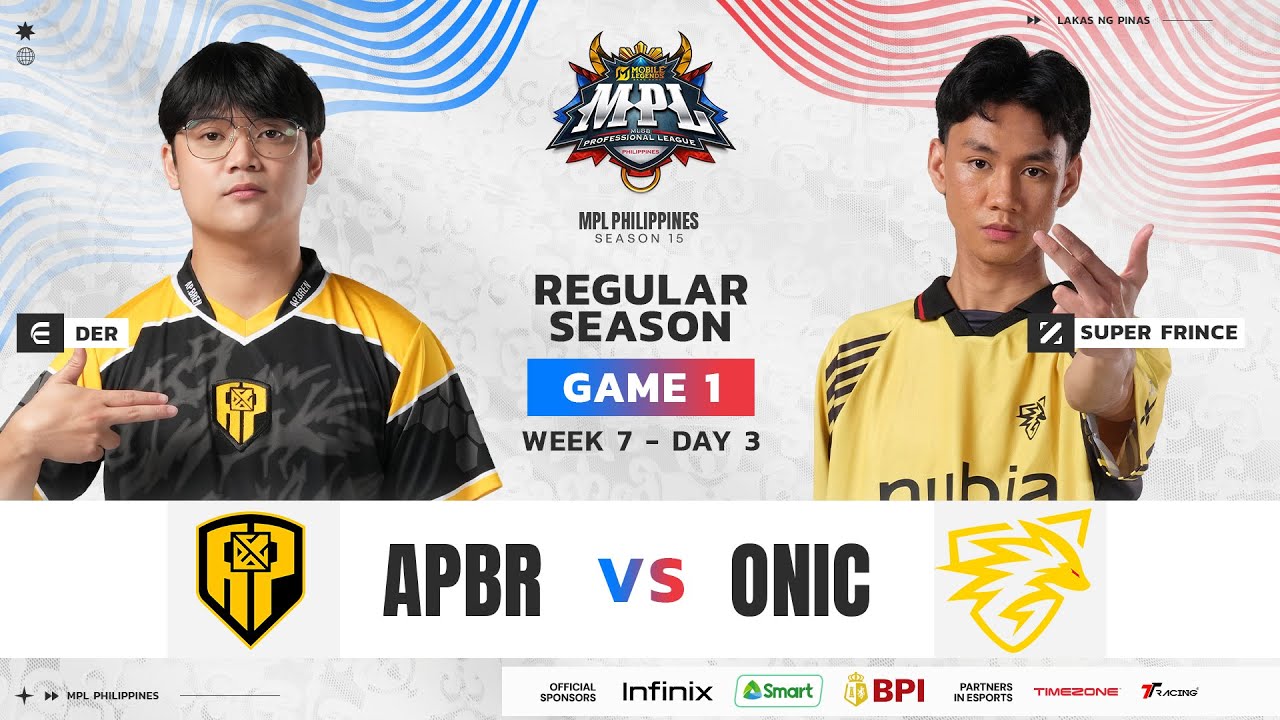 MPL PH S15 - W7D3 - ONIC VS APBR GAME 1