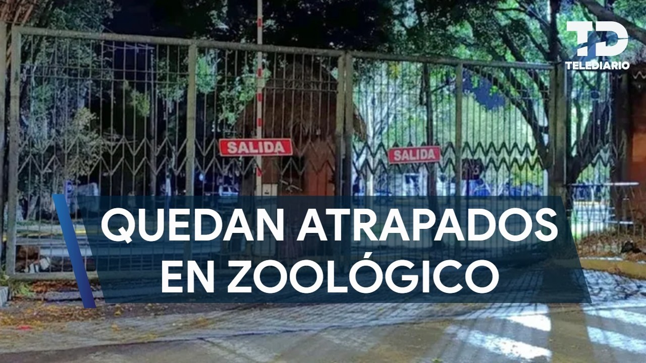 Más de mil turistas pasaron la noche en el Zoológico de Guadalajara debido a los bloqueos