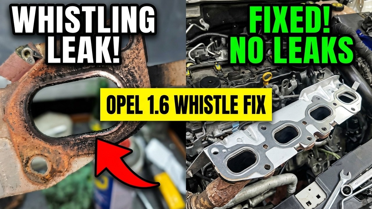 OPEL INSİGNİA 1.6 DİZEL //  Egzoz Manifoldu Contası Arızası Belirtileri Nasıl Anlaşılır?