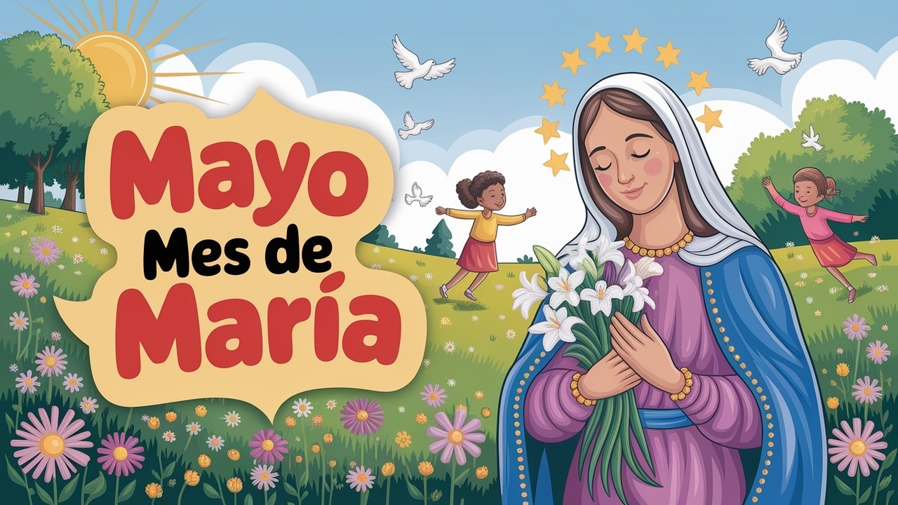 &iquest;Por Qu&eacute; Mayo es el Mes de Mar&iacute;a? Explicaci&oacute;n para Ni&ntilde;os