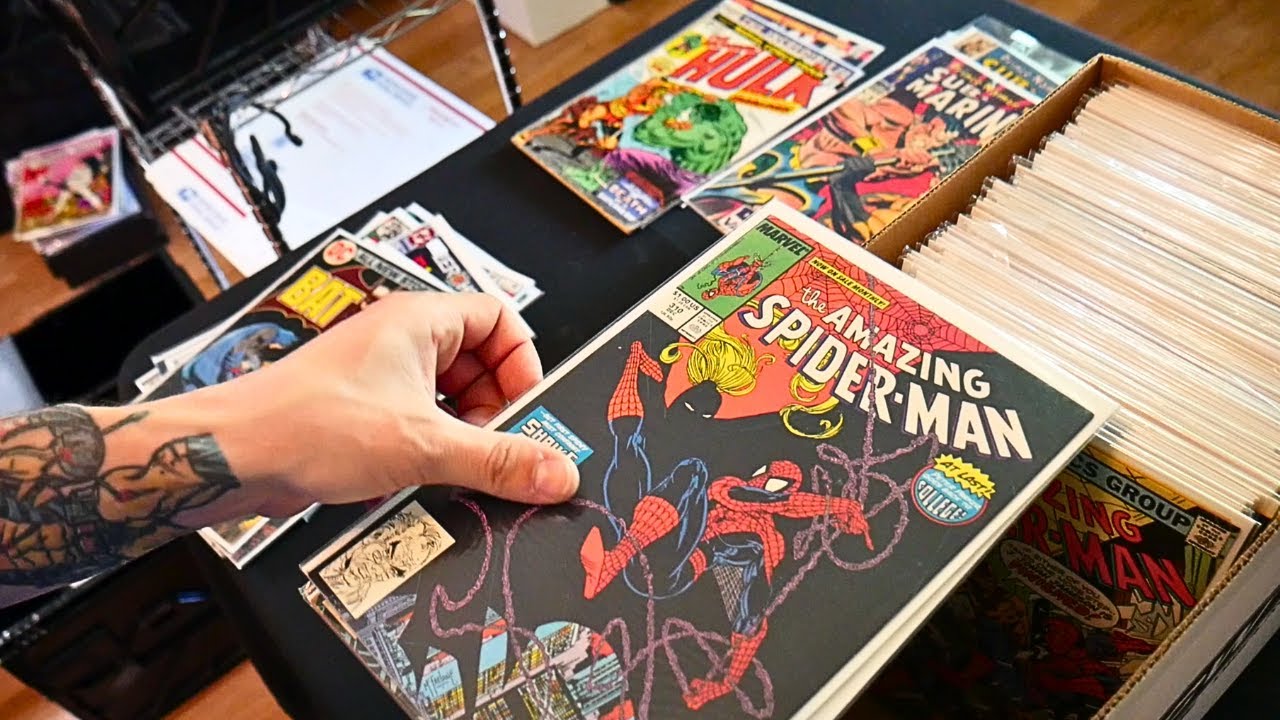 Spending THOUSANDS on Comic Books During our HUGE East Coast Trip to Heroes Con!