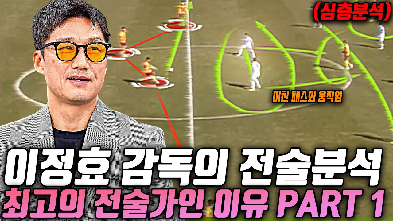 [심층분석] 이정효 감독의 전술분석, 광주FC 이정효가 국내 최고의 전술가인 이유? Part 1