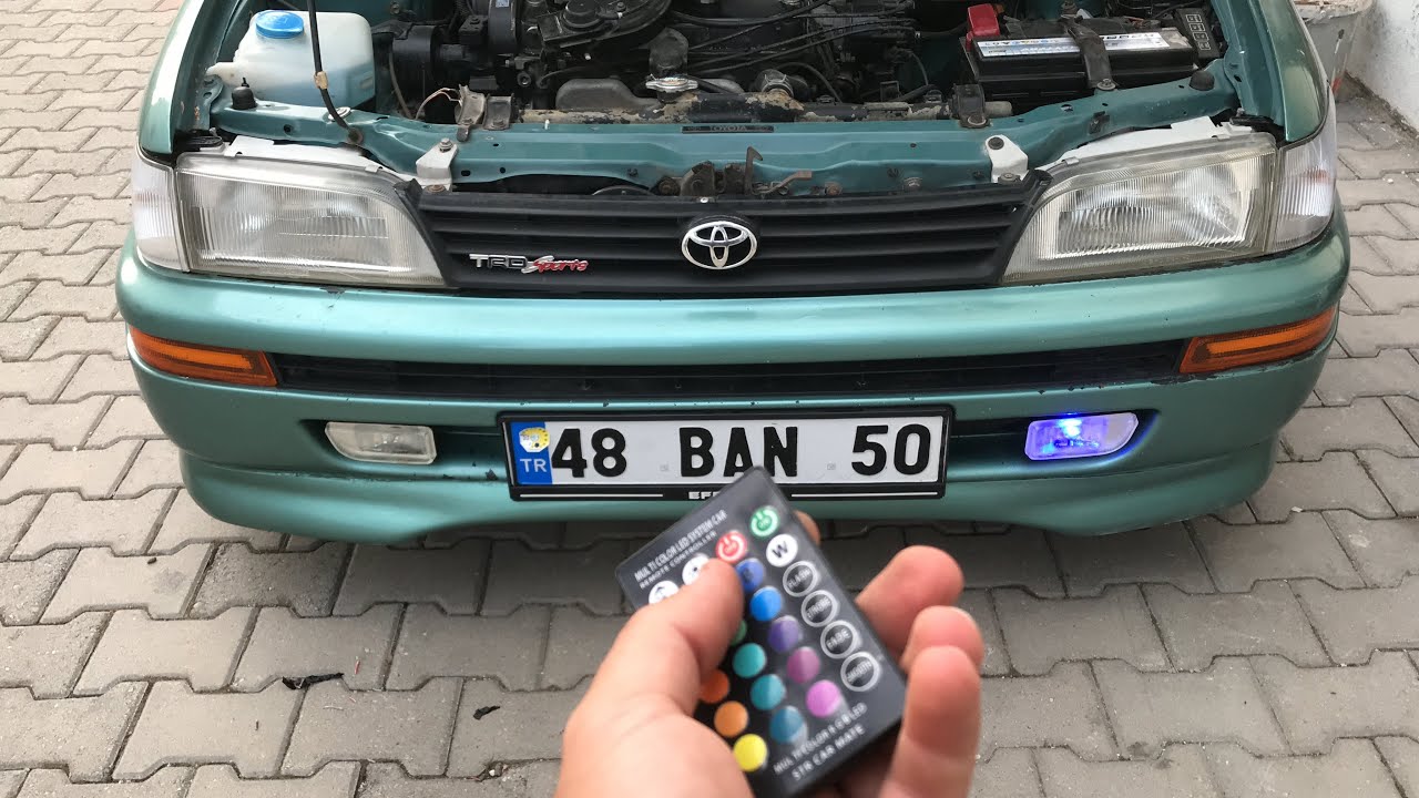Renk Değiştiren Kumandalı SİS Farı / Uygulaması / Nasıl Yapılır