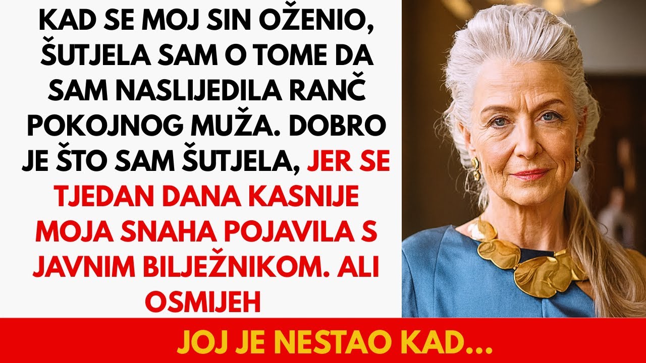Kad se moj sin oženio, nisam spomenula da sam naslijedila mužev ranč — hvala Bogu da nisam…