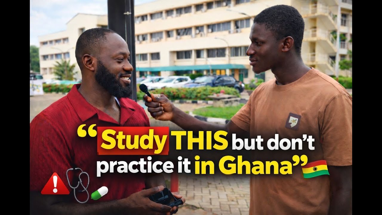 👉“I Would Leave Ghana If I Knew This”- A Doctor's Honest Advice About Medicine in Ghana.
