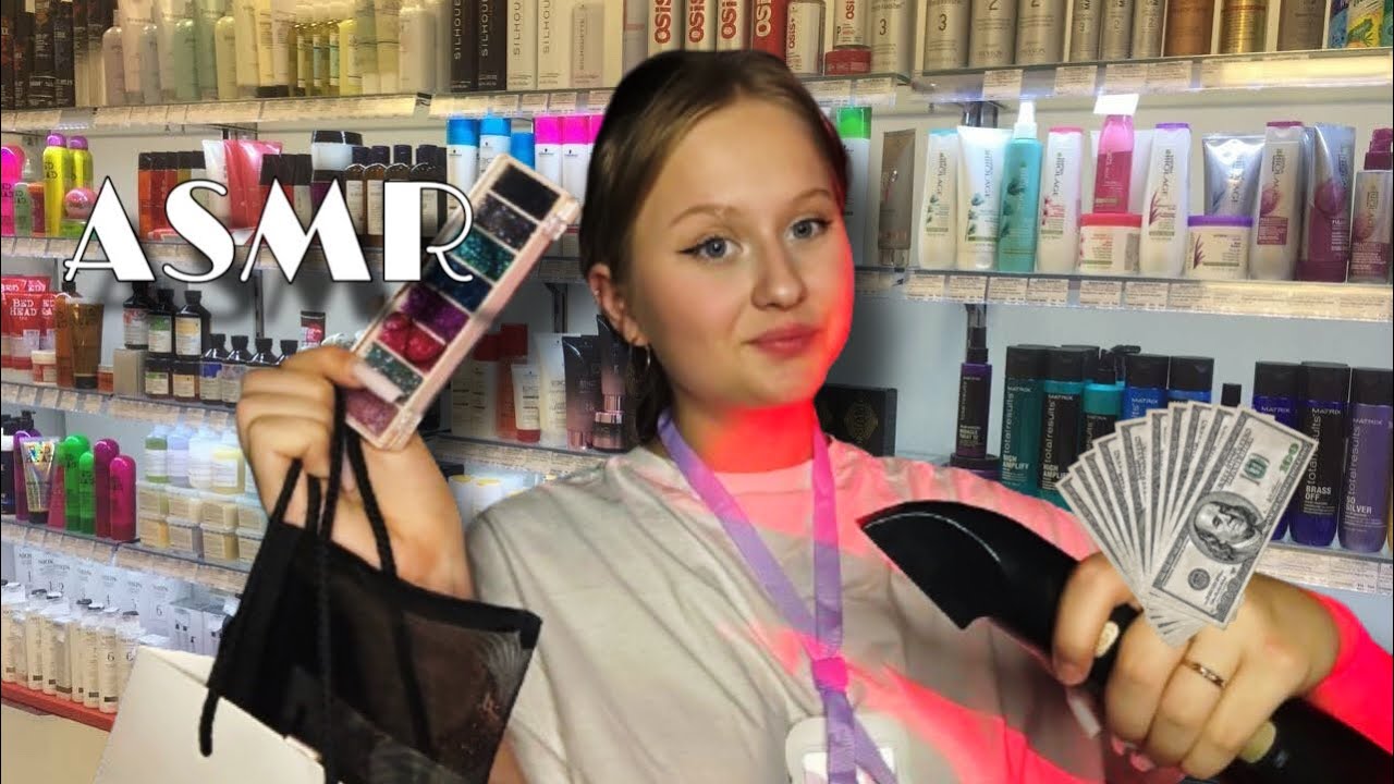 АСМР | ОЧЕНЬ ДОБРЫЙ КОНСУЛЬТАНТ в магазине КОСМЕТИКИ 🛍️💄