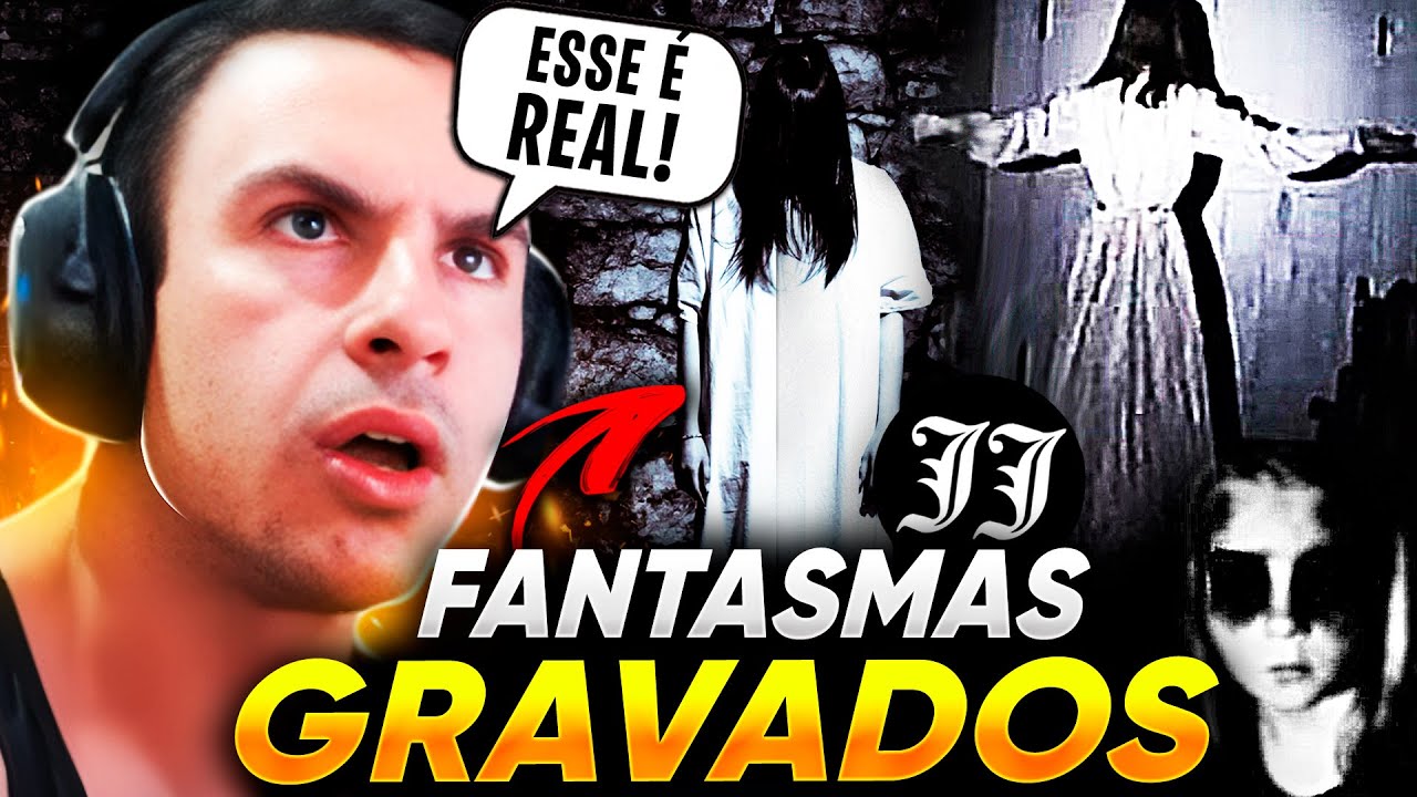 SUPER XAND&Atilde;O REAGINDO a OS 7 PIORES FANTASMAS CAPTURADOS por C&Acirc;MERAS - JJ