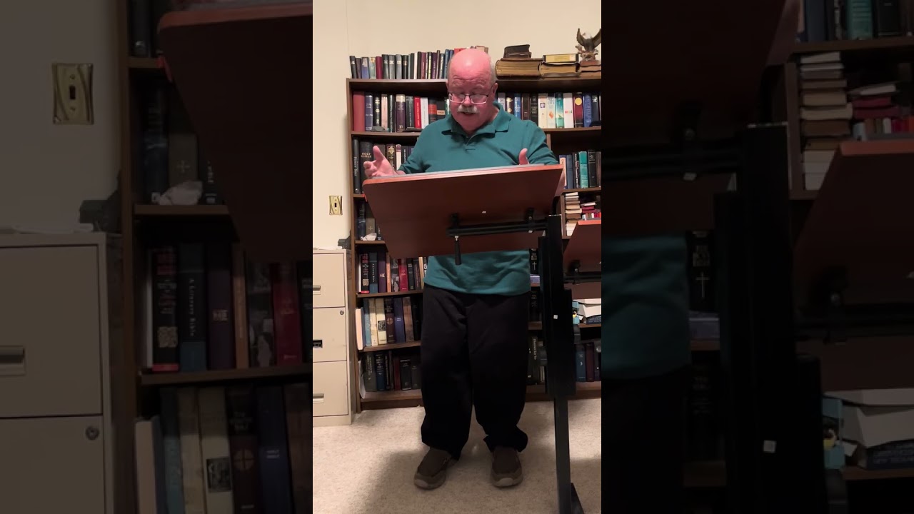 The Central Issue, I Cor 15:1-28, Steve Neumeyer Preaching, Transforming Word Center, Eldora, IA