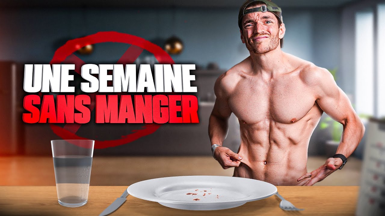 Je ne mange RIEN pendant 1 SEMAINE ENTIÈRE (j'ai perdu tellement de poids 😭)