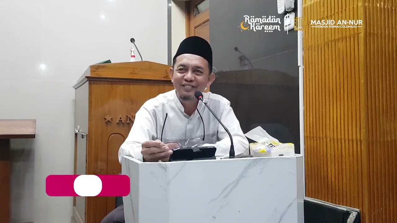 Ceramah Tarawih - 8 Ramadhan 1447 H - dr. Hitaputra