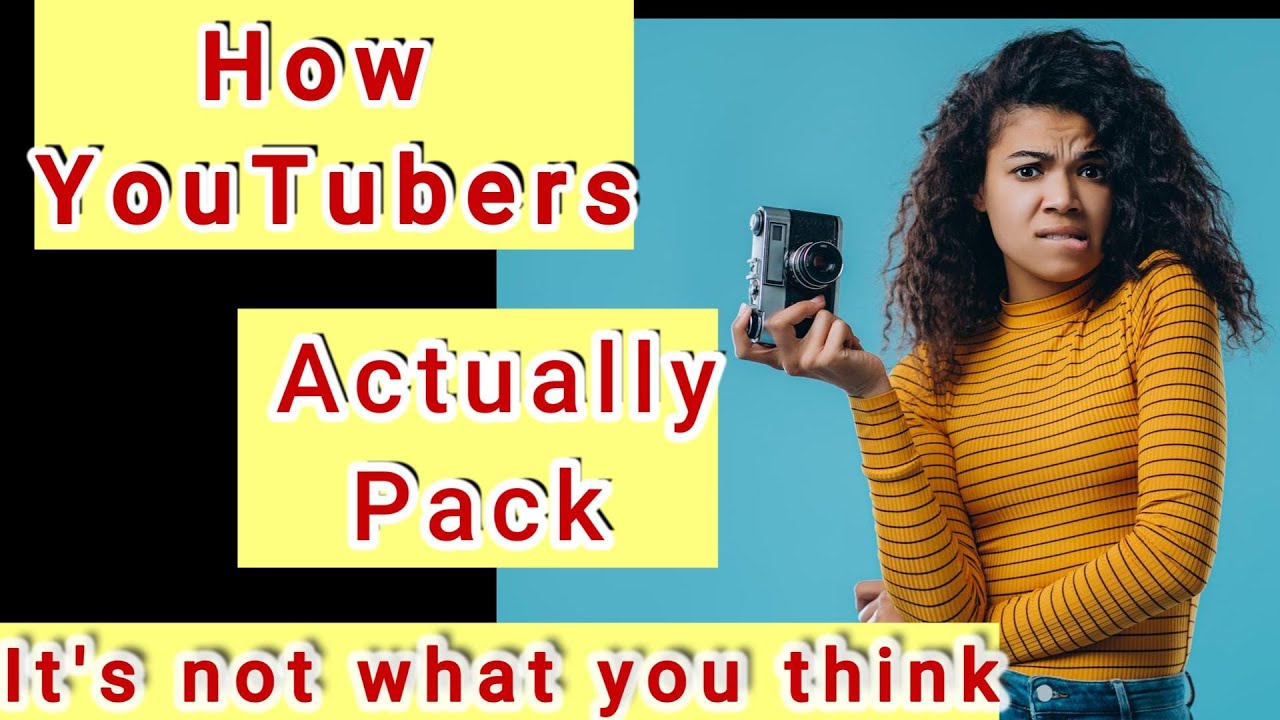 “How YouTubers Actually Pack Their Video Gear for Trips l It’s Not What You Think”
