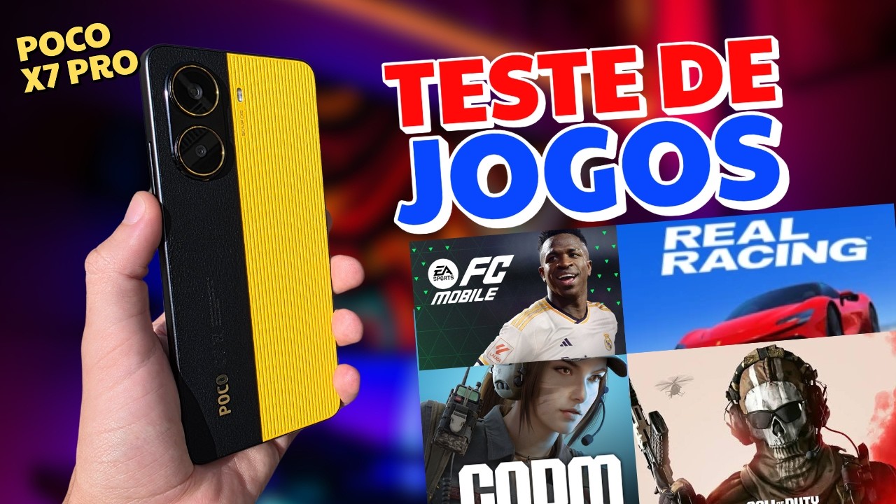 POCO X7 Pro Roda Tudo? Teste de Jogos Sem Travar!