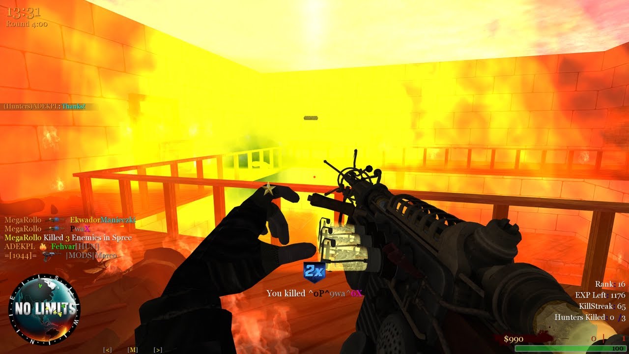 Call of Duty 2 Multiplayer Zombies Gameplay #3 | `nL.Zombies*