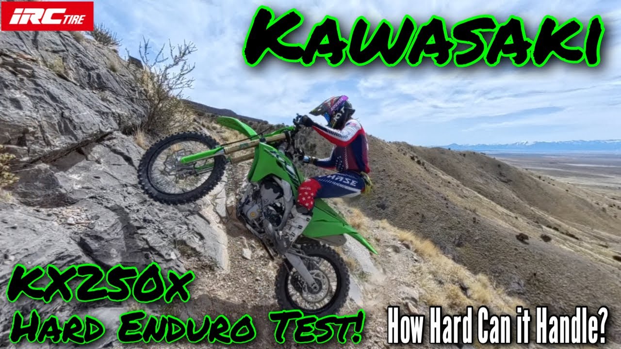 Kawasaki Hard Enduro Test! KX250X How Hard Can it Handle?