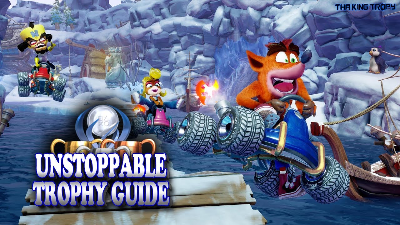 Crash Team Racing Nitro Fueled | Unstoppable Trophy / Achievement | Sustain your boost for a lap