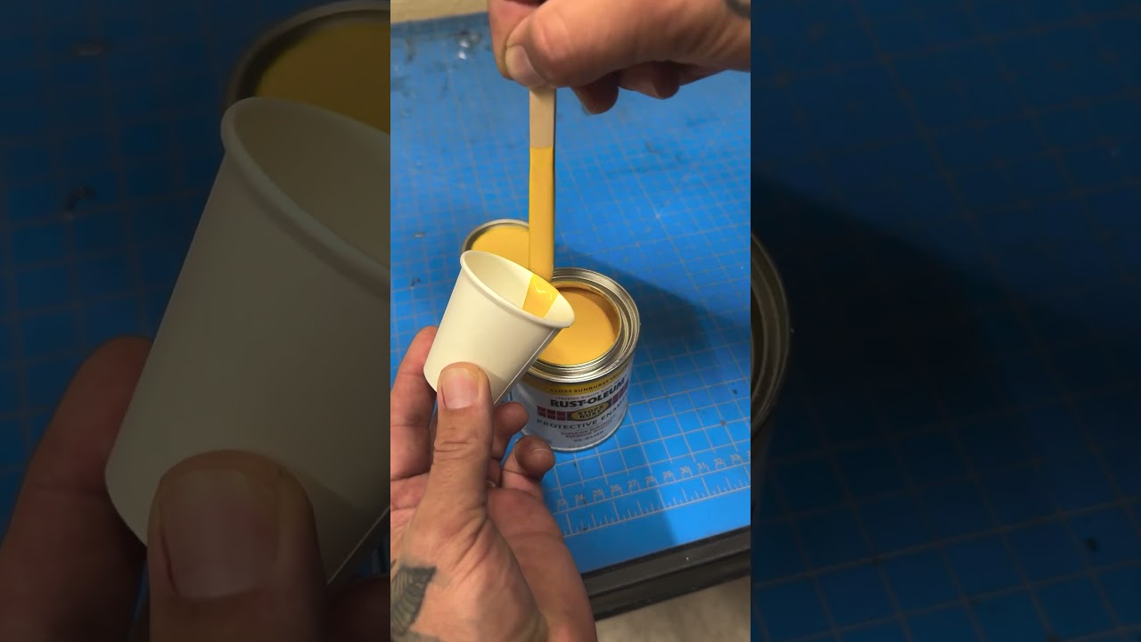 Pinstriping with @RustOleumBrands  06 - Ready, Clean & Store Brushes