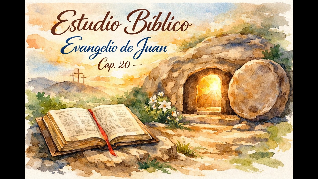 Estudio Bíblico Evangelio de Juan Cap. 20 1era Parte