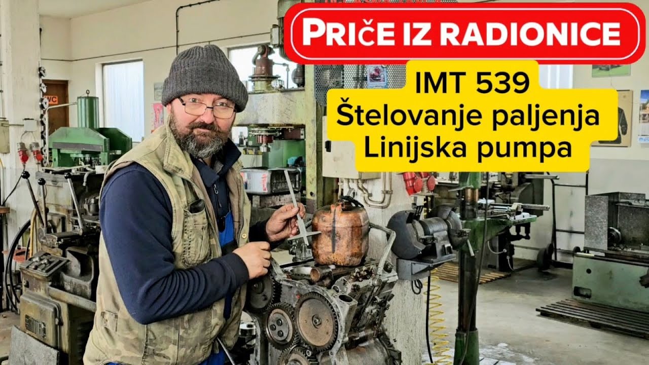Štelovanje paljenja Linijska pumpa IMT 539 (Priče iz radionice)