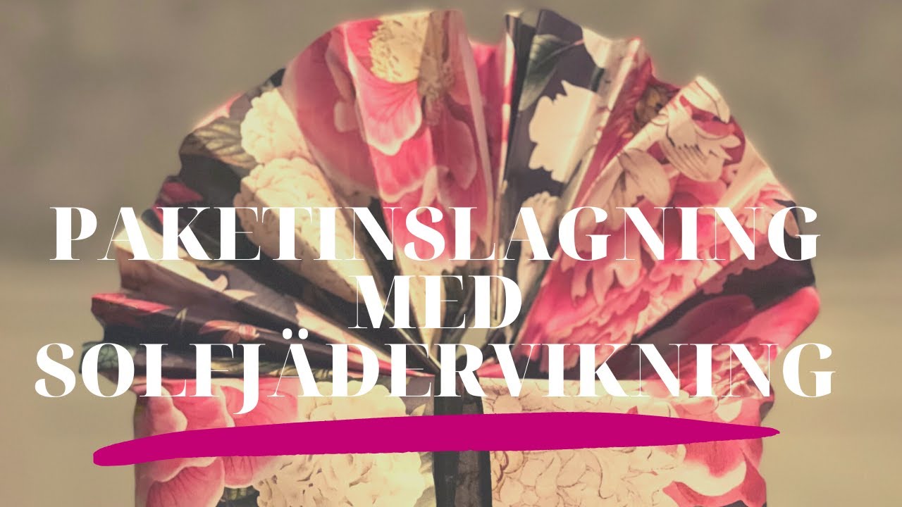 Paket med solfjäder