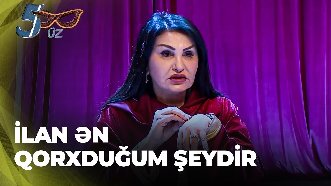 5 Üz - Afət Rahilqızı  qorxudan əsdi - Bu dəqiqə ürəyim gedə bilər