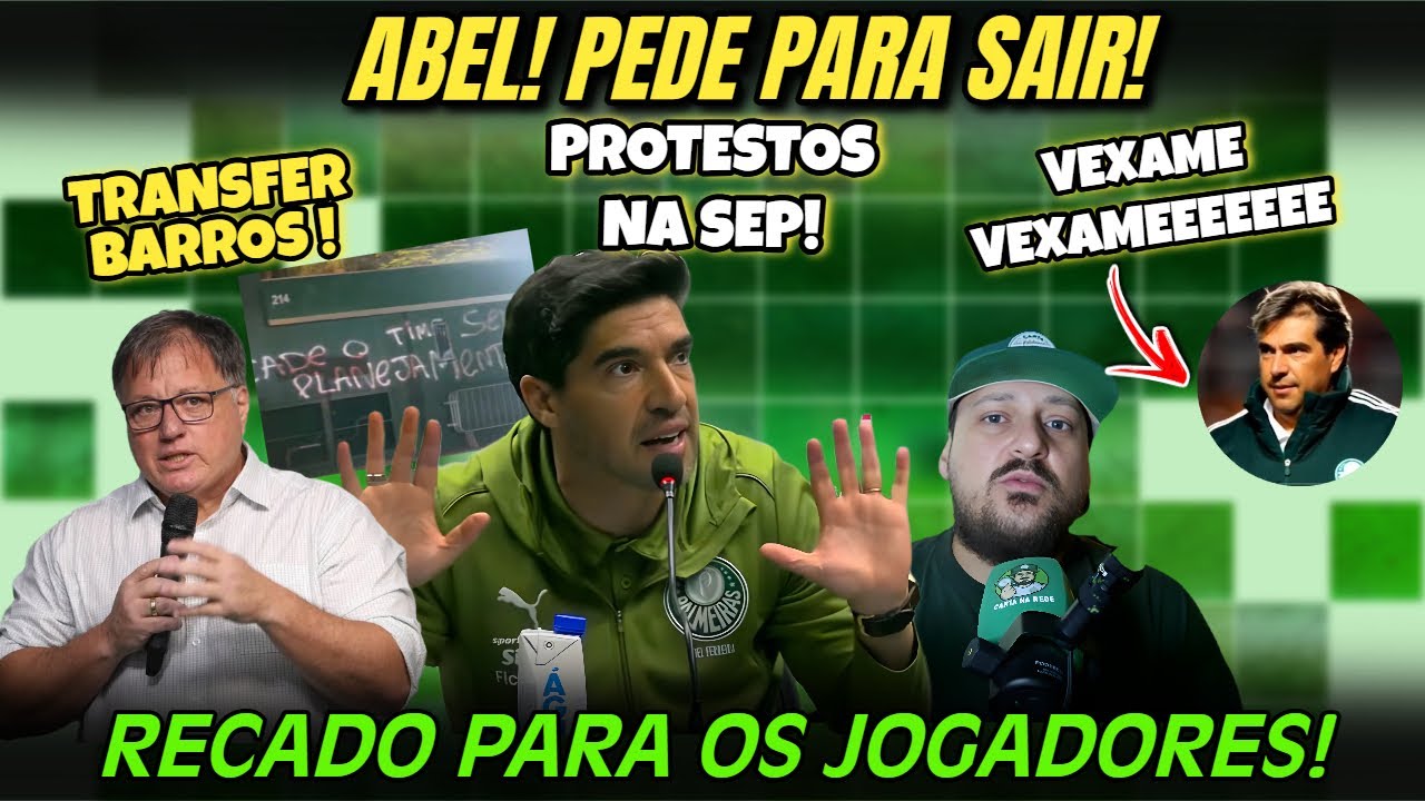 🚨ATENÇÃO TORCIDA! SAÍDA DE ABEL FERREIRA | TRANSFERBARROS VEM COM FORÇA | PROPOSTAS EUROPEIAS