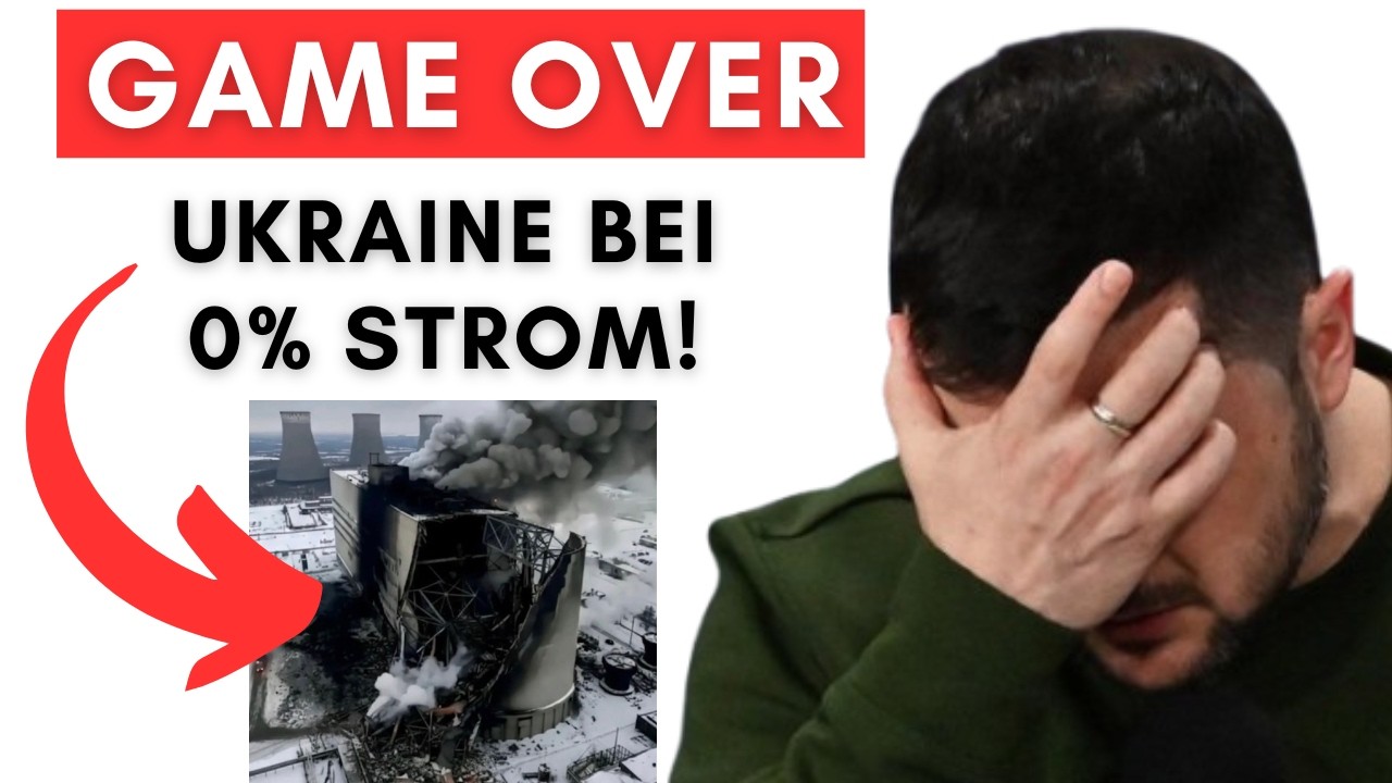 Vergeltungs-Angriff: Putin zerstört letztes Kraftwerk! Lage kritisch!