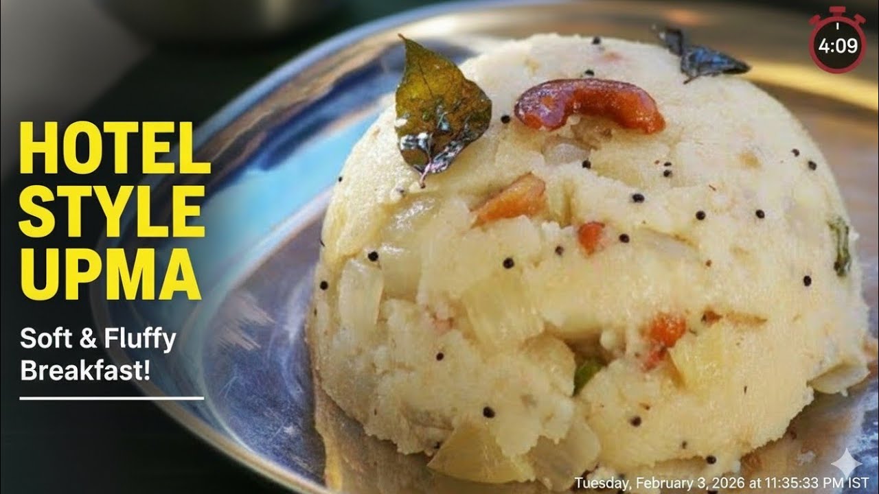 How to make upma!Home made style 