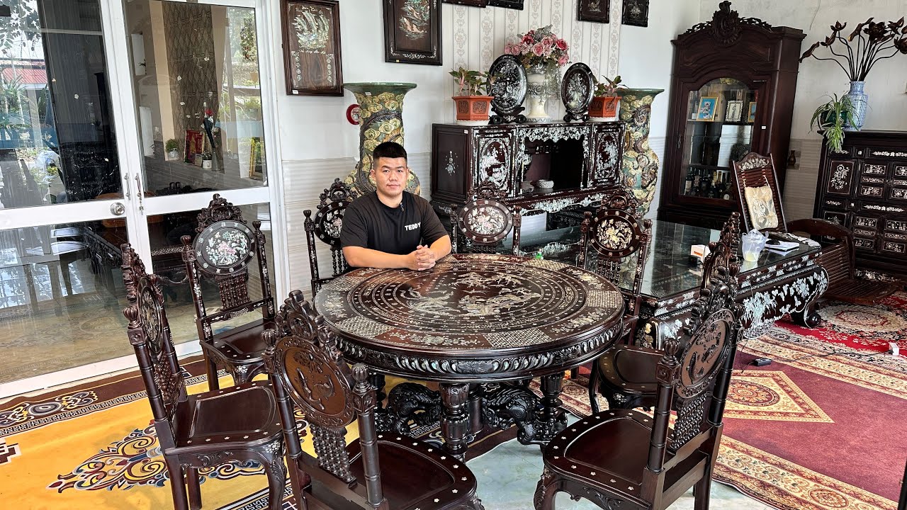 27/11/2025 Báo giá bộ bàn tròn  luois pháp , Tranh đại Treo tường ốc Singapore, Tủ miền tây 3 cánh 