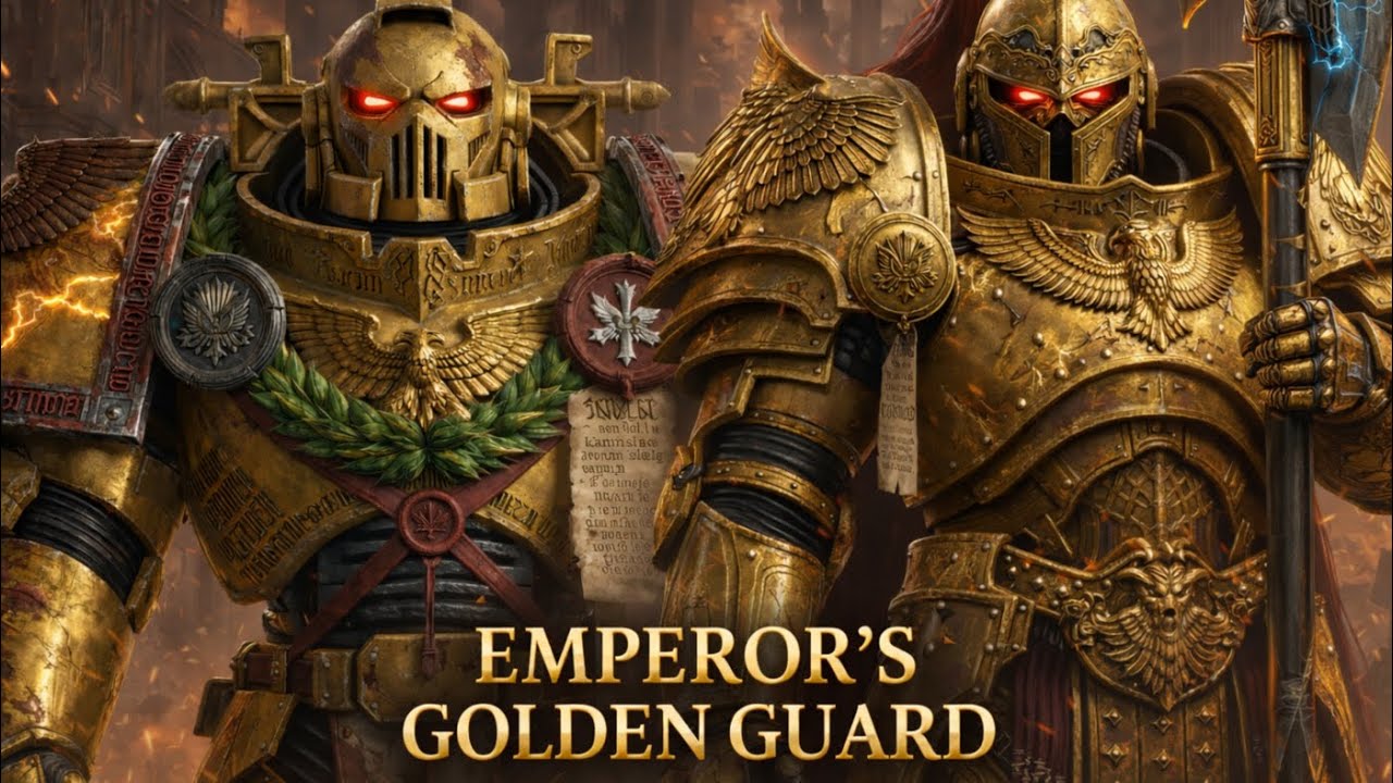Adeptus Custodes Chant — Emperor’s Golden Guard | Epic Warhammer 40K Music