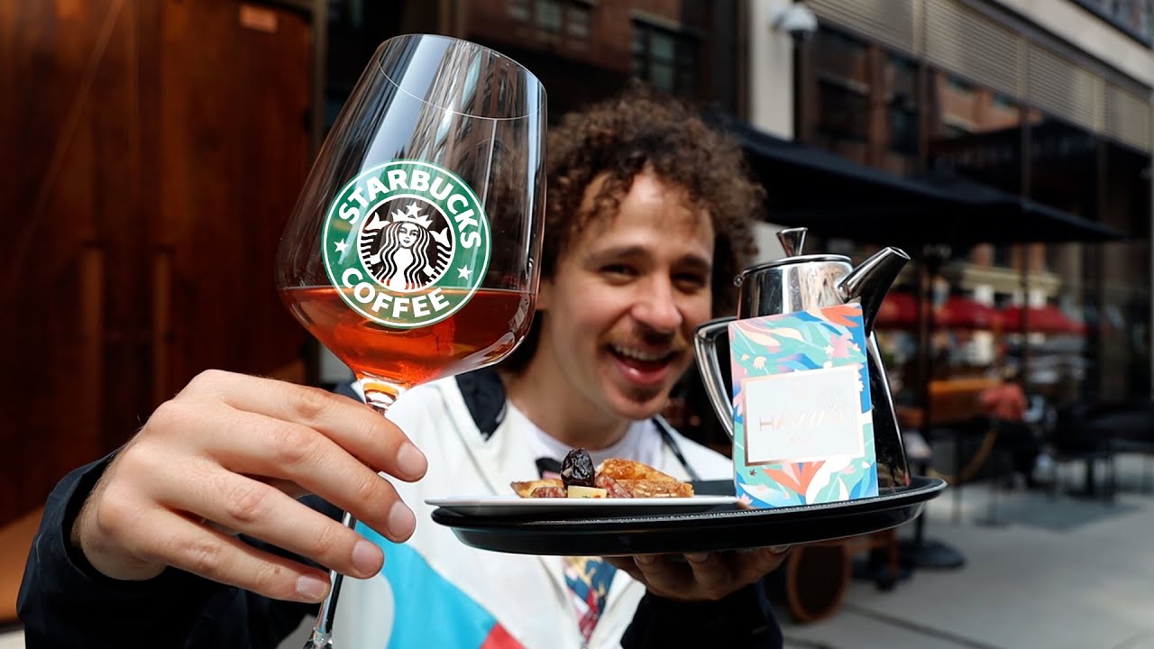 Это роскошный VIP-клуб Starbucks: Starbucks Reserve NY ☕️💰