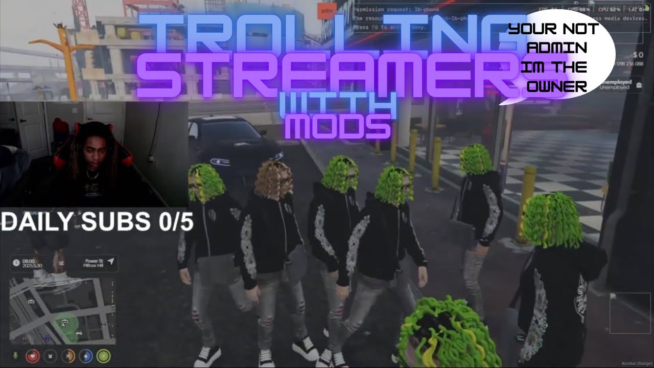 Stream Sniping Gta RP Streamers With Mods