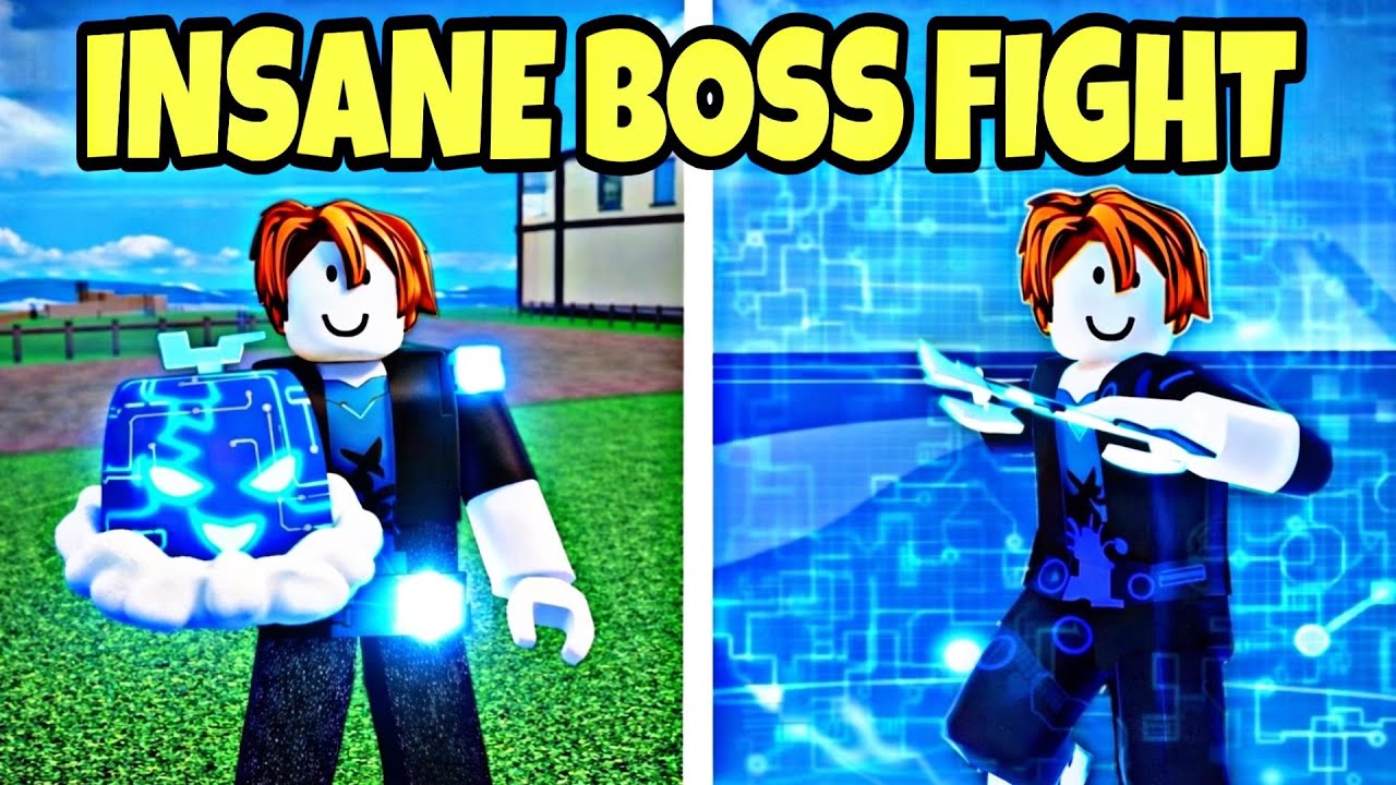 Insane Boss Fight in Blox Fruits 😱