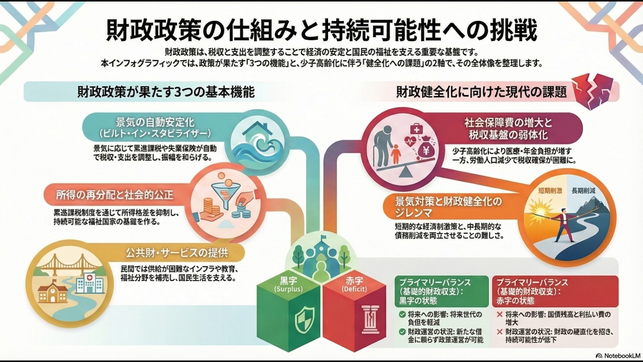 [[政経]] 政府の財布：財政政策は経済をどう動かすか