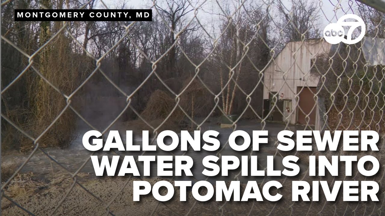 Millions of gallons of sewage spill into Potomac as crews work to divert waste water