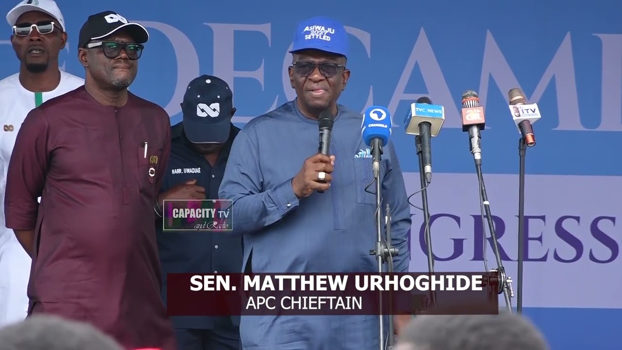 OFFICIAL RECEPTION OF DECAMPEE INTO EDO APC