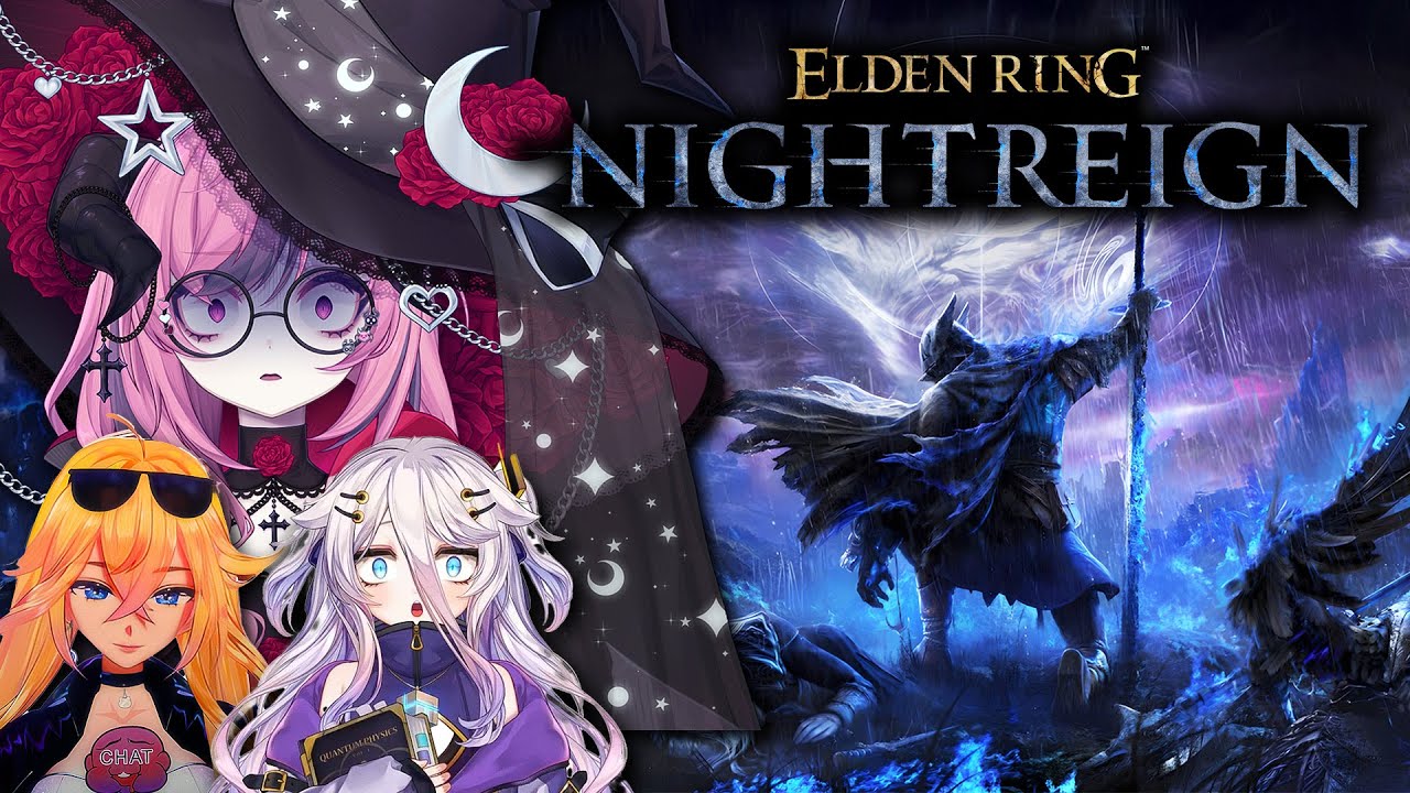 Ironmouse Plays Elden Ring Nightreign Ft. Henya & Arielle