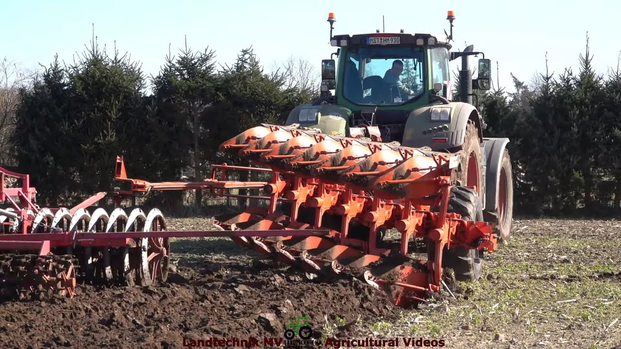 Fendt - Kuhn / Pflügen - Plowing  2022